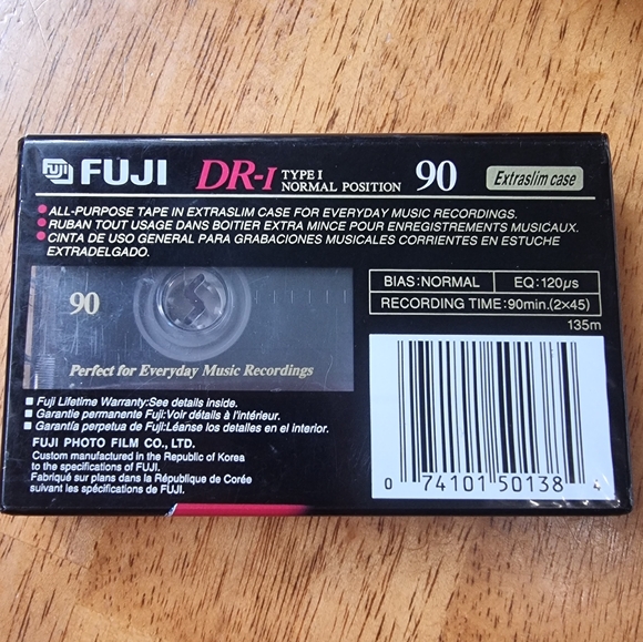 Set Of 3 Vintage Blank Recordable Audio Cassettes - Picture 8 of 8